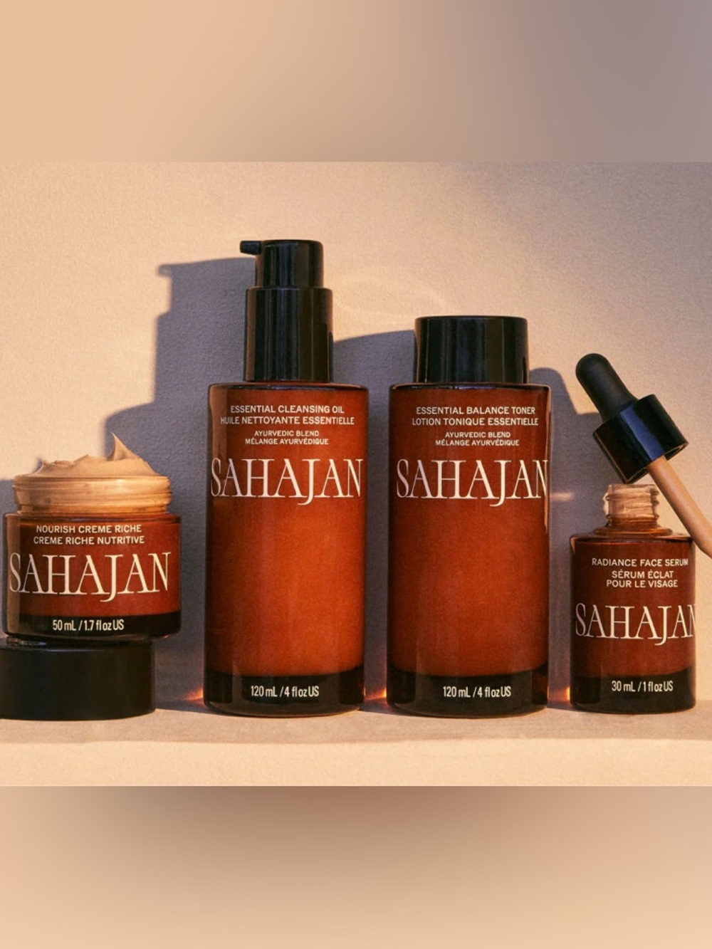 SAHAJAN Skin Care Essentials NEW CLEAN AYURVEDA